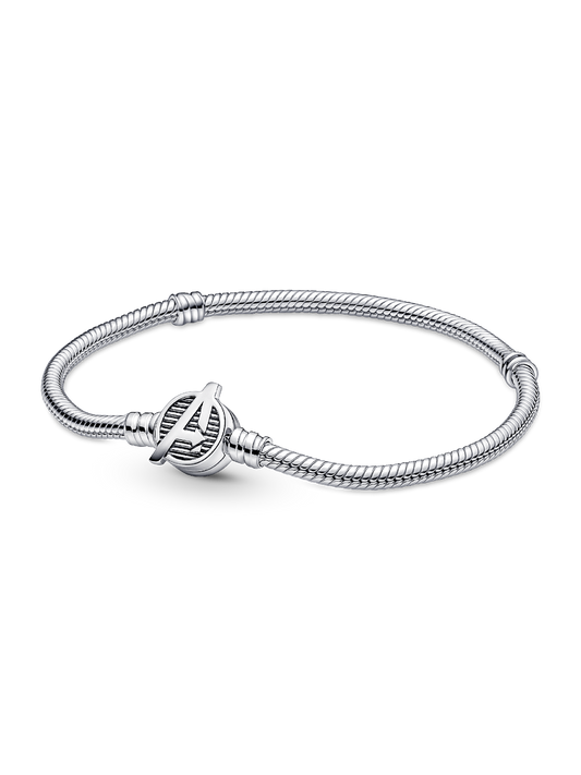 Ασημι βραχιόλι με κούμπωμα Avengers