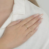 Χρυσό δαχτυλίδι με ζιρκόν | gold zircon ring, elegant jewelry.
 Χρυσό δαχτυλίδι με ζιρκόν | gold zircon ring, elegant jewelry.