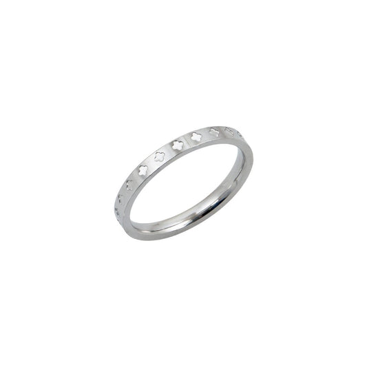 Ασημί δαχτυλίδι λουλούδια ,silver floral ring, classic design.