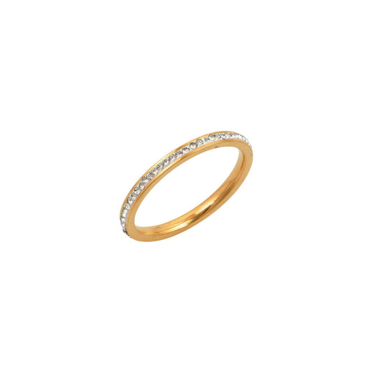 Χρυσό δαχτυλίδι με πέτρες | gold ring, delicate stones, elegant jewelry.
