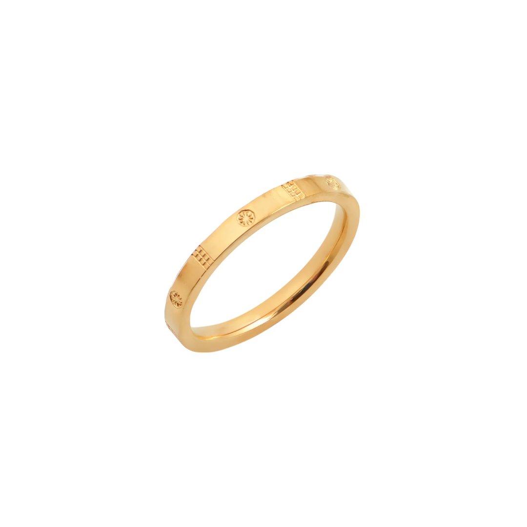 Χρυσό δαχτυλίδι με γεωμετρικά μοτίβα | gold geometric pattern ring.
 Χρυσό δαχτυλίδι με γεωμετρικά μοτίβα | gold geometric pattern ring.