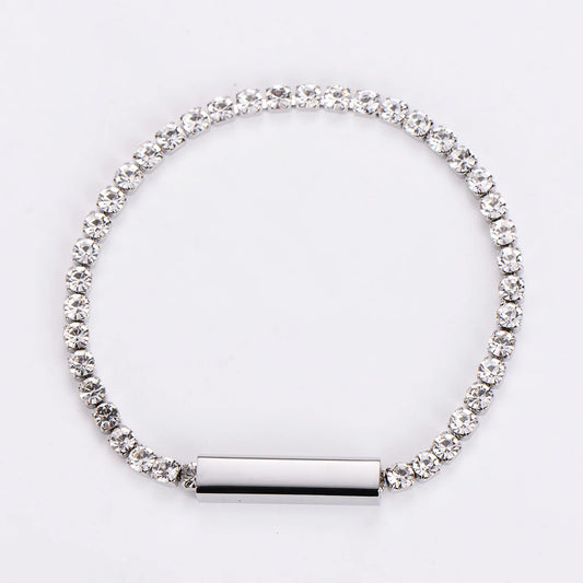 Βραχιόλι με λαμπερές πέτρες ζιργκον