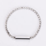 Βραχιόλι με λαμπερές πέτρες ζιργκον