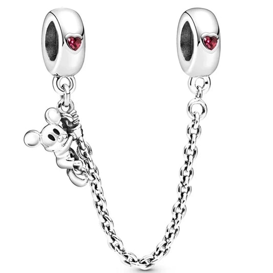 Αλυσίδα ασφαλείας για βραχιόλι με χαρακτήρα