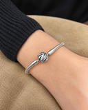 Ασημί Βραχιόλι Snake Chain με Στρογγυλό Κούμπωμα για Charms . Sterling silver 925
